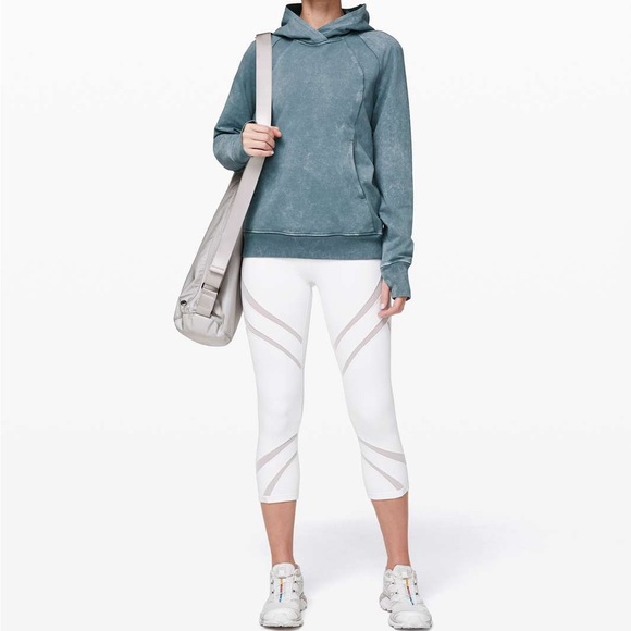 Lululemon Scuba Pullover - Washed Blue Charcoal - 6 - Picture 5 of 9